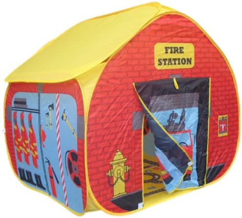 POP UP Pop It Up Childrens Play Tent with a Unique Printed Play Floor Toy Play Tent/ Playhouse/ Den for Boys