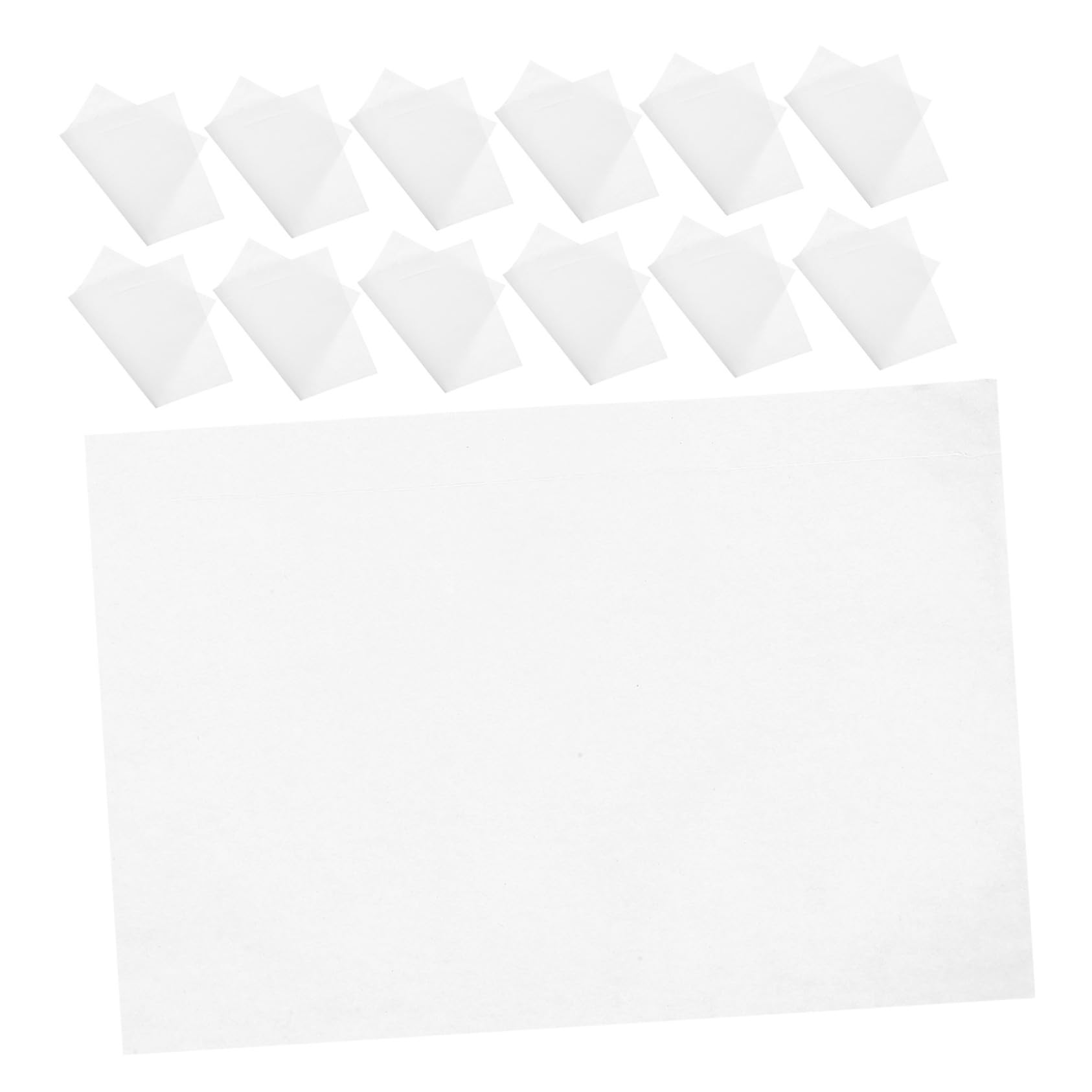 STOBOK Versandetikettenhüllen 170x260mm Selbstklebend Transparente Kunststoff Packzettelbeutel Versandorganisation Dokumententaschen 100 Stück