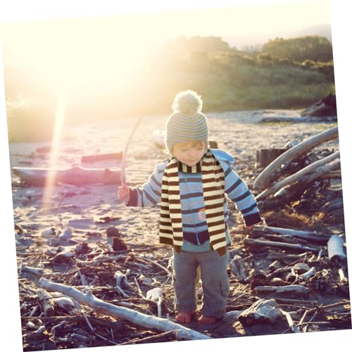 Embroidered Scarf for Kids Toddler Girl Scarfs Winter Shawls Warm Stylish Cartoon Patterns3