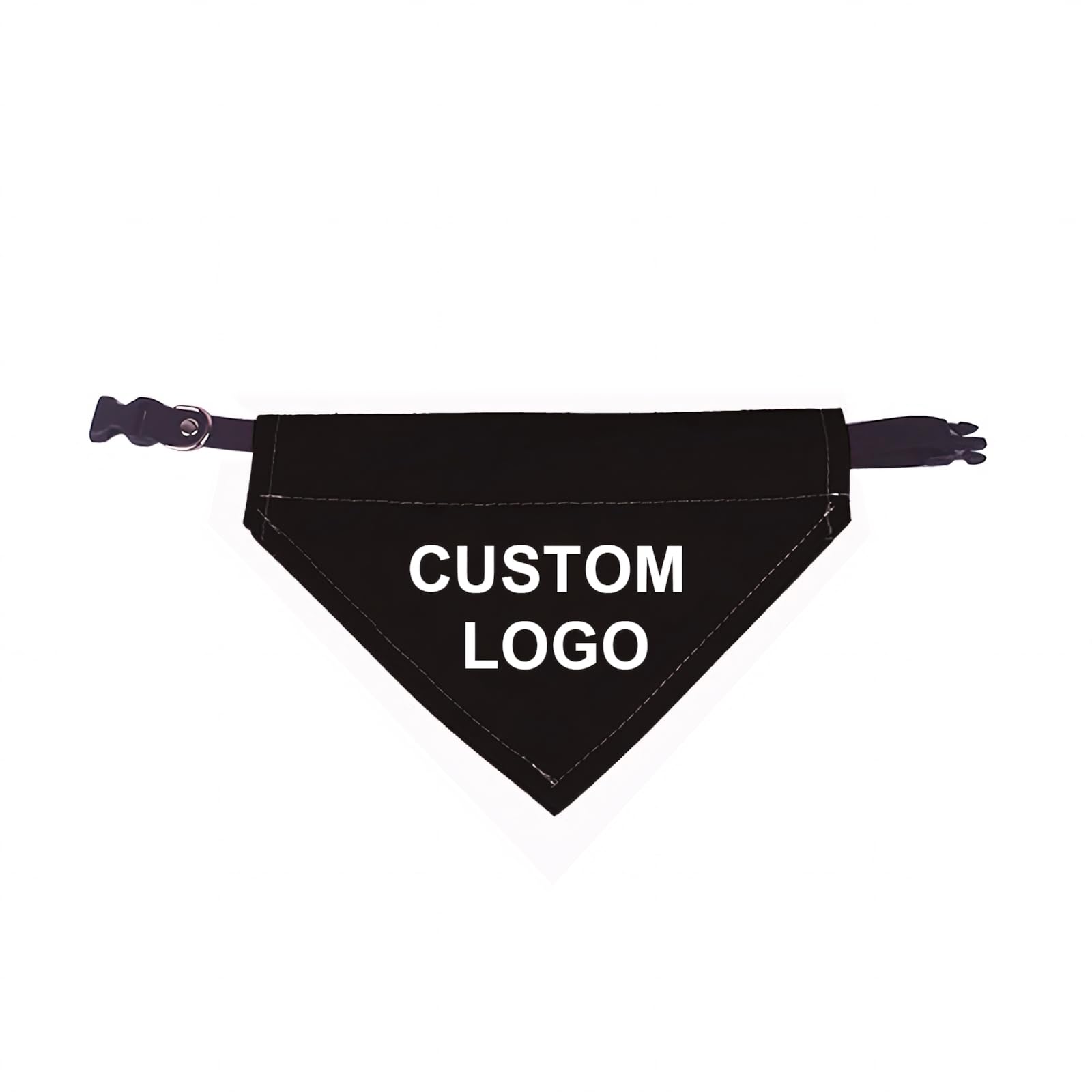 Muka Personalised Dog Bandana Washable Adjustable Dog Triangle Scarf Dog Birthday Bib with Photo/Logo/Text