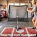 PeakPursuit Baseball Softball Hitting Mat - Thickened Upgraded Anti-Slip Batting Cage Mat for Practice & Training, 6.5 ft x 4 ft
