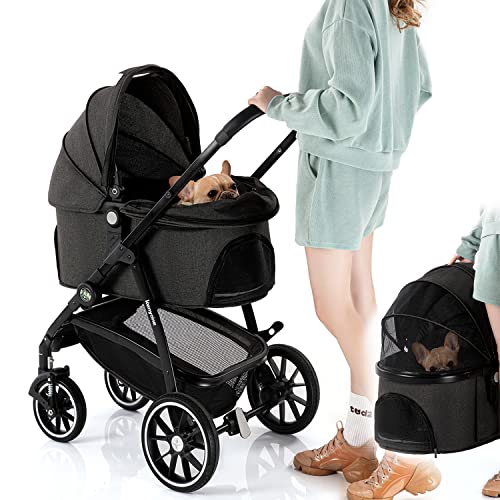 Top 10 Best Dog Strollers (2022) Mia The Pintzu