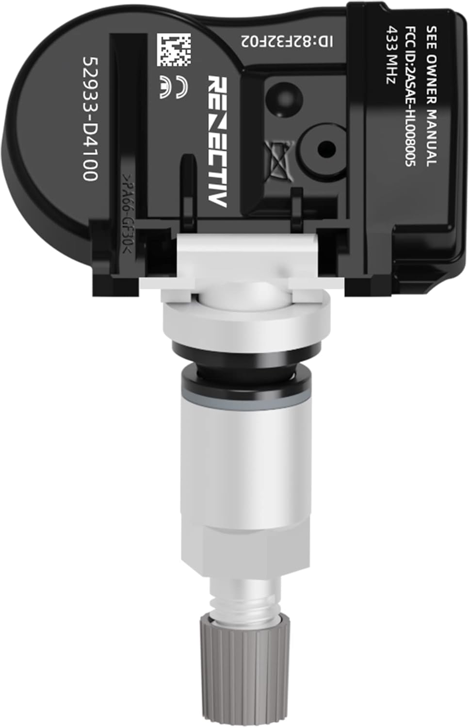 TPMS Sensor,433MHz Tire Pressure Monitoring Sensor fit for Kia Hyundai Replace#52933-D4100 52933-D9100(4PCS)