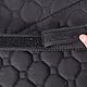 Merauno Lamb Skin GP/Jumping Half Lined Numnah - Lammfell Schabracke Schwarz (VSS)