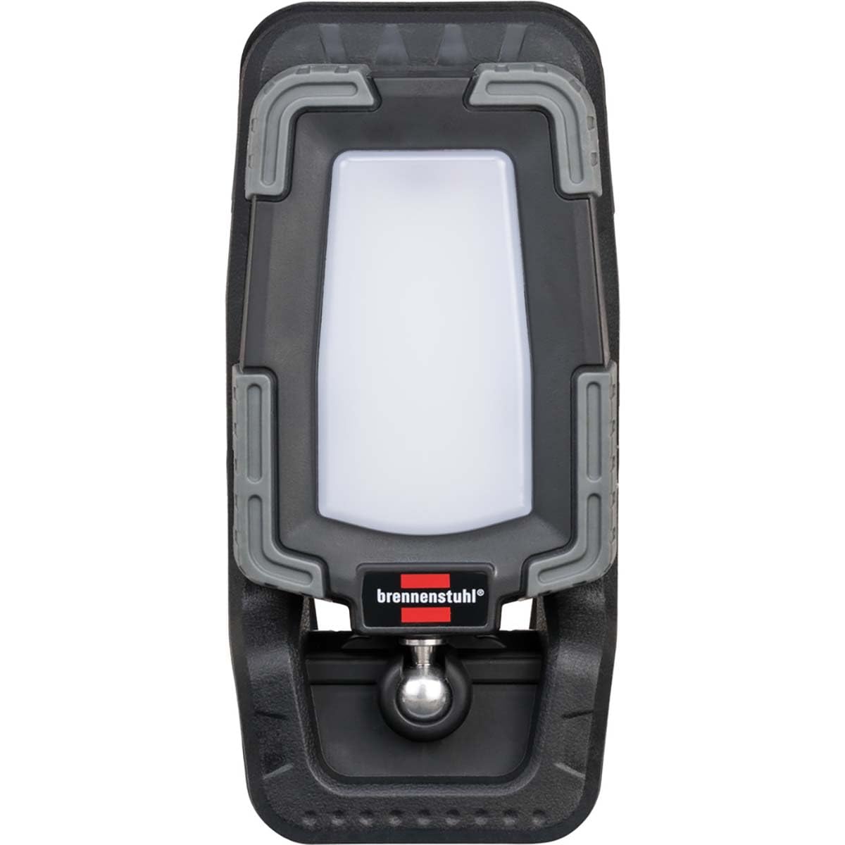 Brennenstuhl foco LED de batería recargable CL 1050 MA/lámpara de trabajo de 10W con dispositivo de sujeción (luz de trabajo con USB Powerbank, 950lm, IP65)
