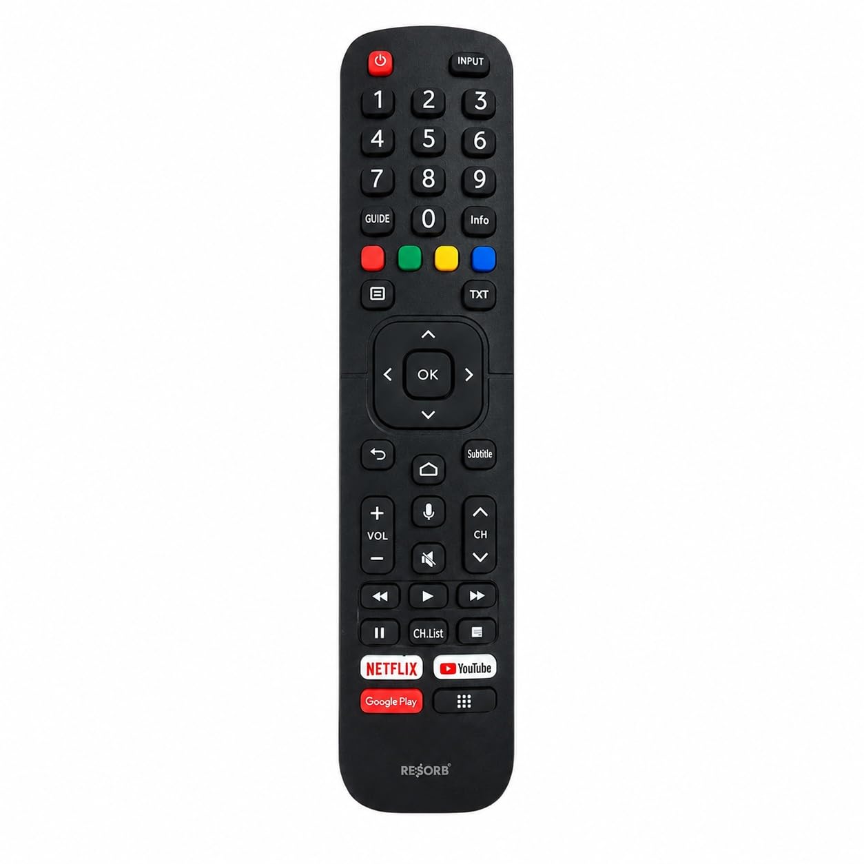 TV Remote Compatible with hisense ERF2F60G Smart Android LED LCD TV Models, Non-Voice Replacement Remote Control, LED 437C-image-26