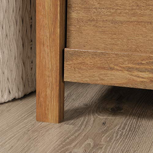 Image of Sauder Cannery Bridge 4-Drawer Chest, L: 31.26 inch x W: 18.58 inch x H: 41.5 inch, Sindoori Mango finish