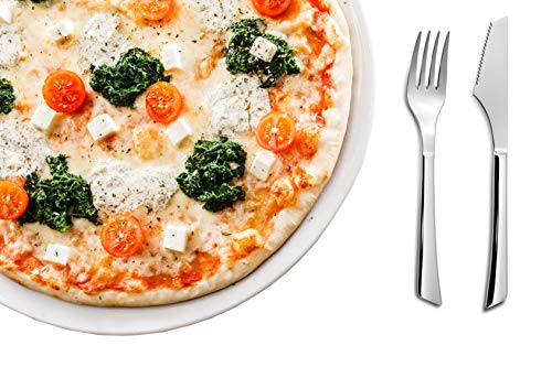 Topkapi 350.962 Epoca - Juego de platos para pizza (6 piezas, para dos personas)