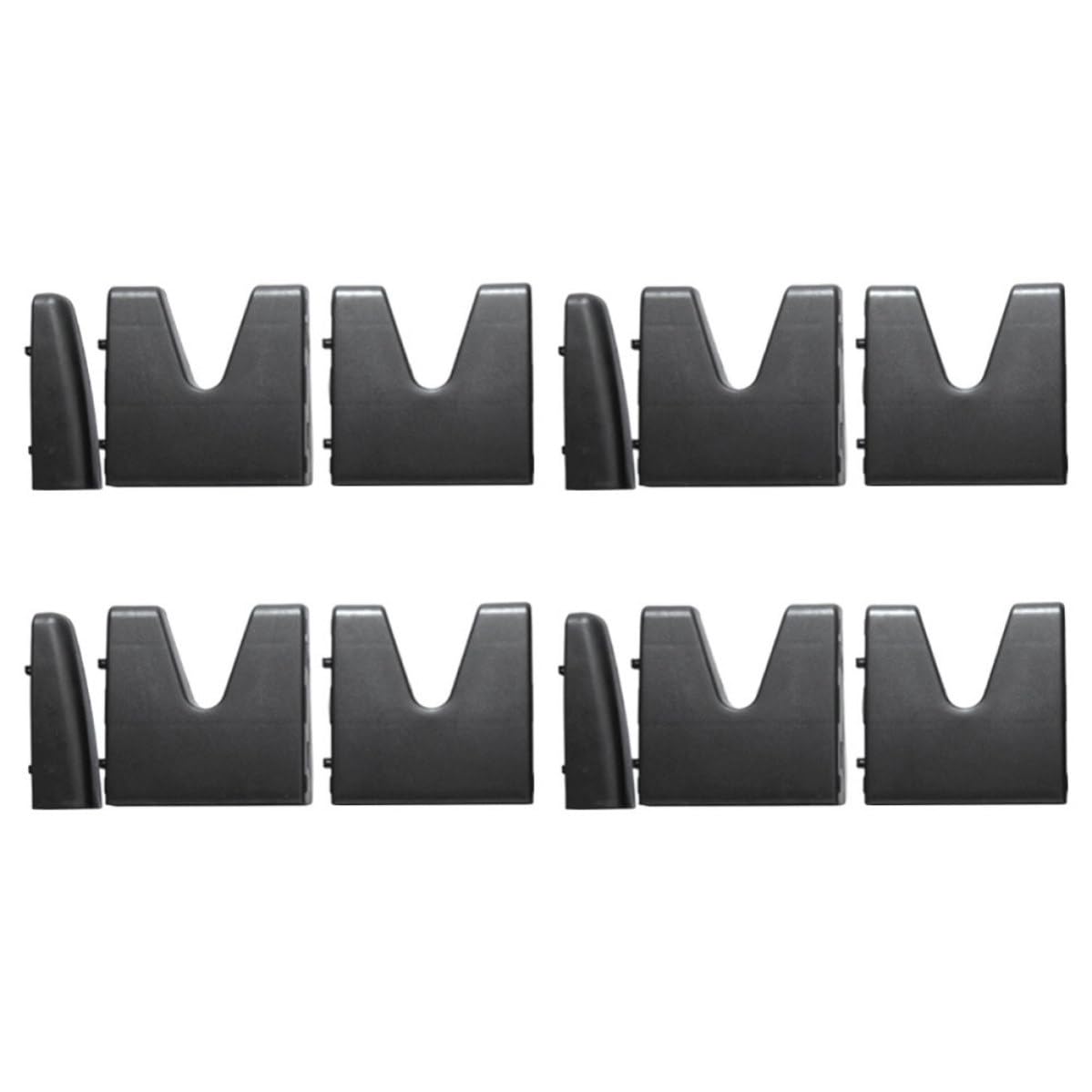 Organisateur coffre voiture modulaire plastique noir pour camion et auto