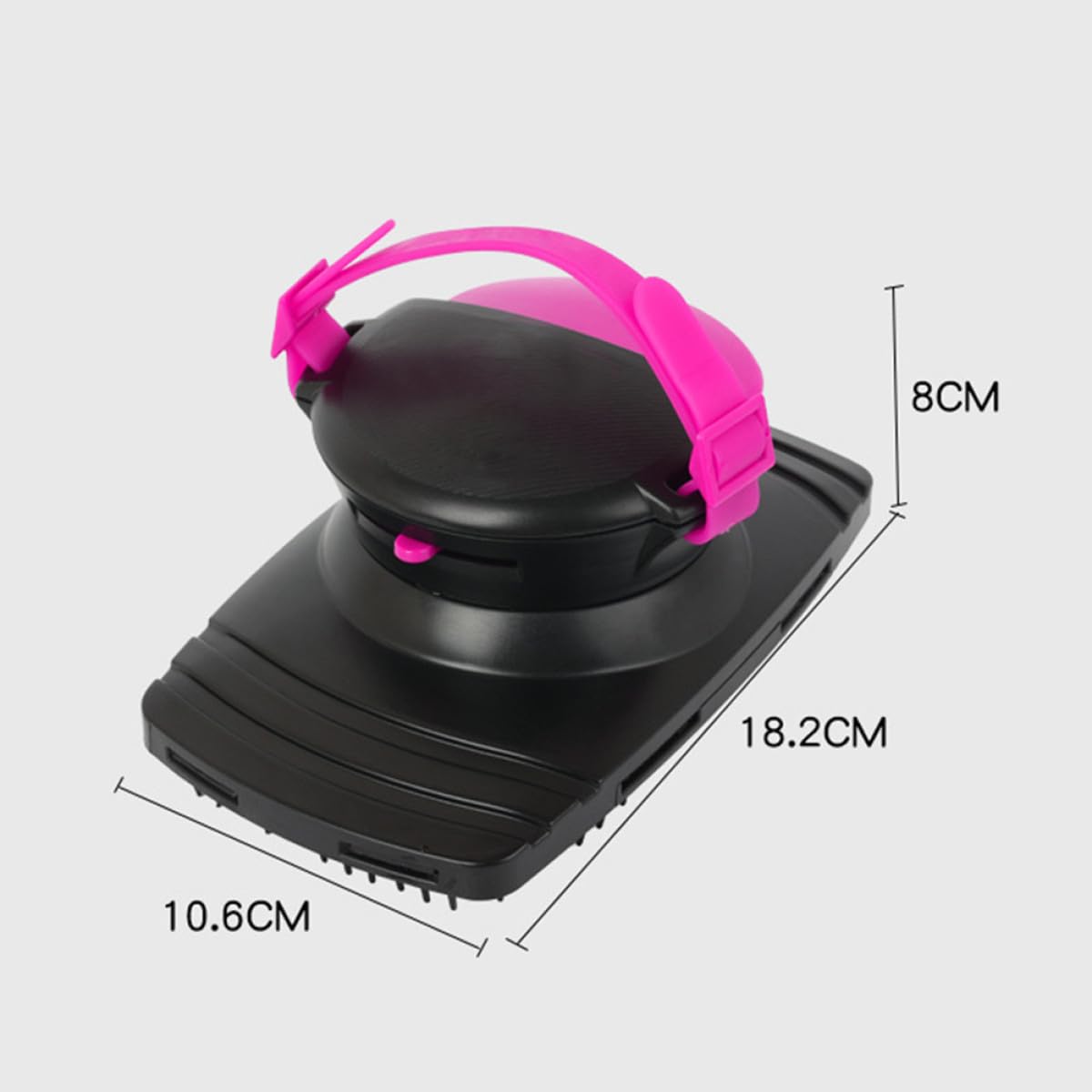 ULTECHNOVO Horse Cleaning Brush and Polishing Tool Plastic Grooming Brush for Horse Bathing and Massage for Daily Hair Care and Shedding Removal