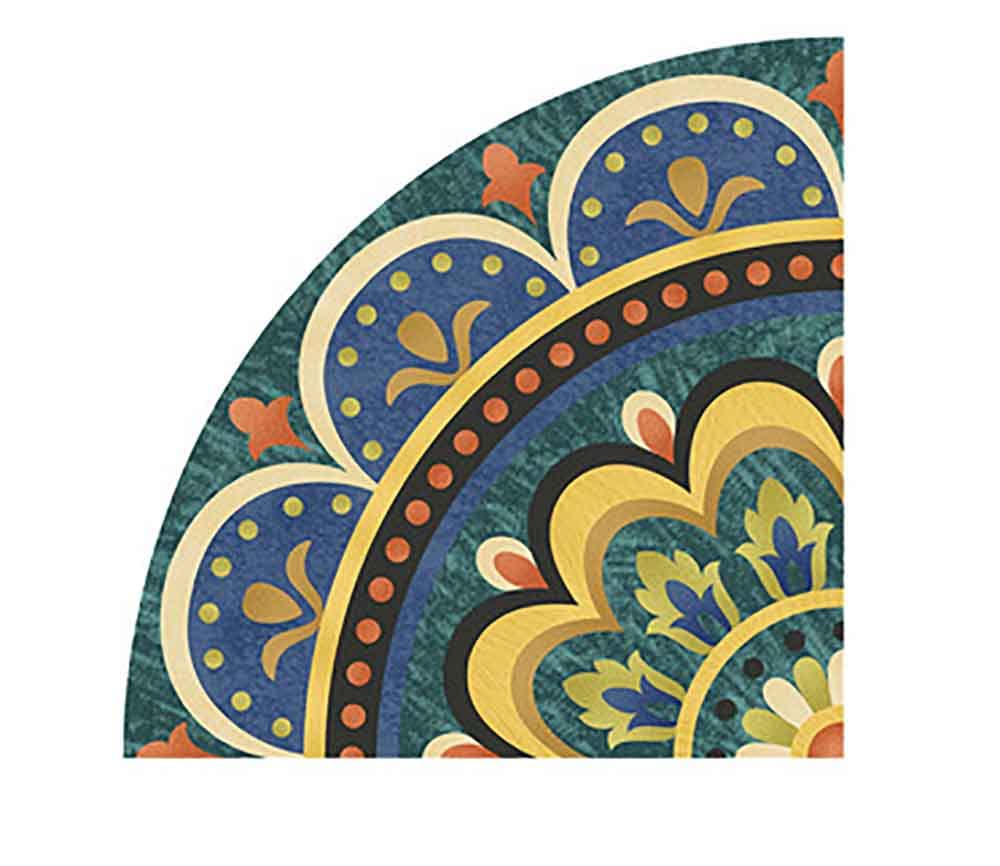 Nappe carrée infroissable et anti-tache pour table de salon