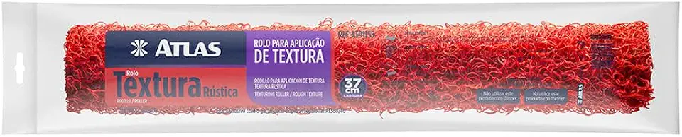 Atlas - Rolo para Aplicação de Textura Rústica com Tubo de 37cm de Largura