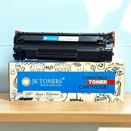 Image of Jk toners 925 / CE285A / 912 / CB 435A Toner Cartridge Compatible with Canon LBP 6030B, 6018B, 3010B, MF3010 LBP3018, LBP3108 | High Page Yield - 1500