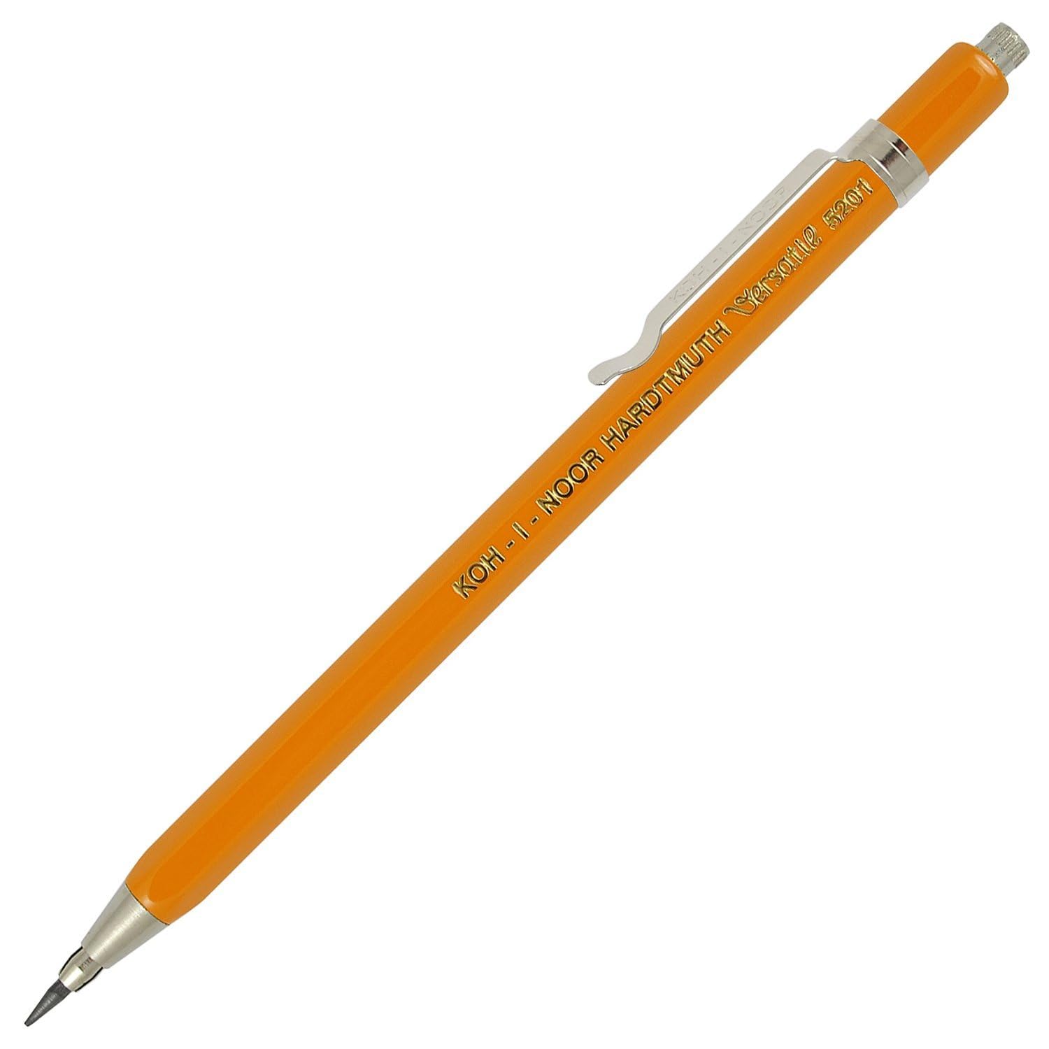 KOH-I-NOOR 2 Versatil All Metal Lead Holder 5201CN with Sharpener