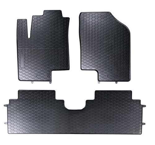Preisvergleich Produktbild Geyer Hosaja Gummimatten Gummi Fußmatten 1199083210041 Komplettset Schwarz