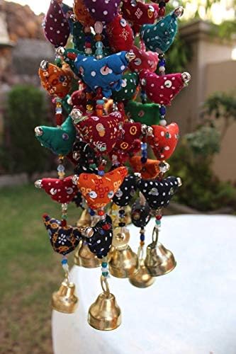 Mango Gifts 30 bird bell traditional Indian hanging decoration