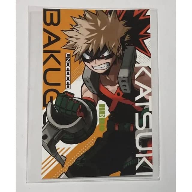ヒロアカ　爆豪　ジャンプショップ バレンタイン　ホロ缶バッジ　レア Amazon.co.jp: ヒロアカ 原作 バレンタイン フェア ジャンプショップ