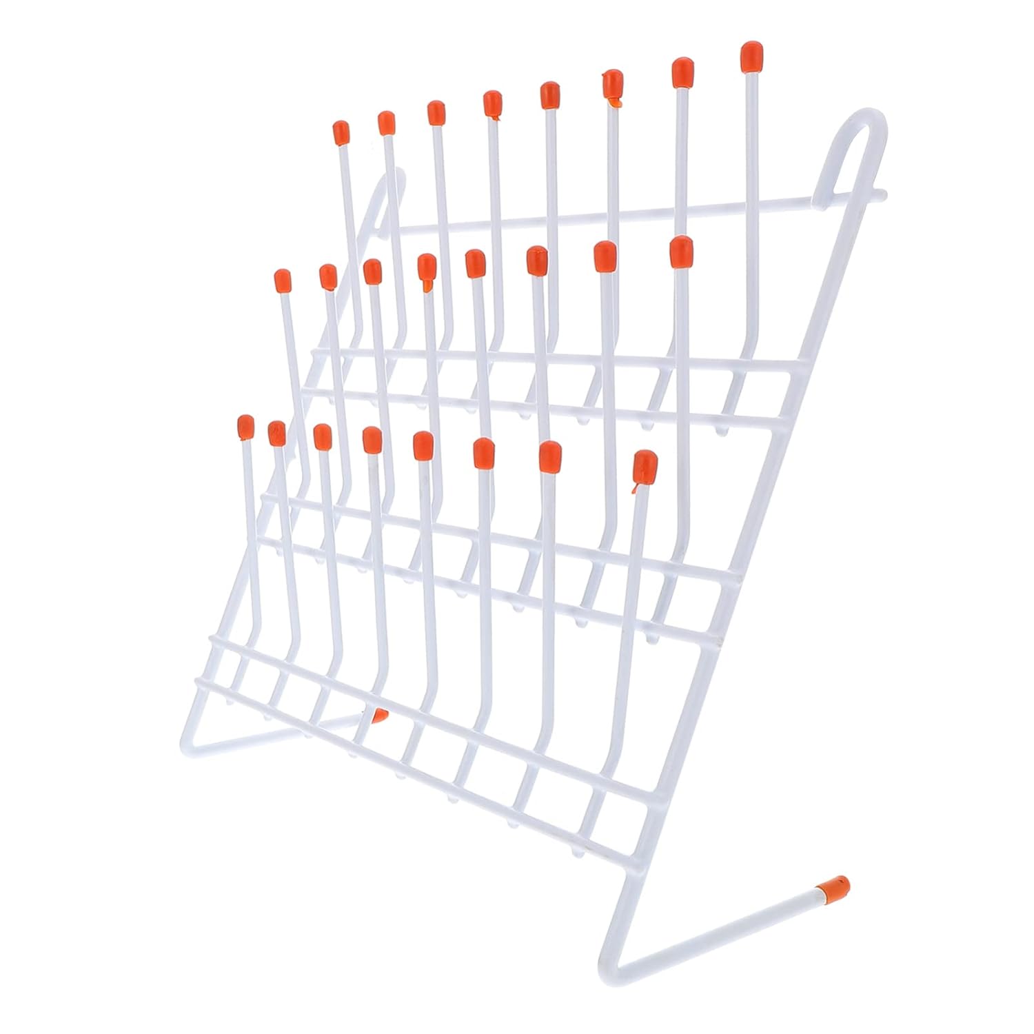 Test Tube Rack Tube Drain Stand Tube Dripping Holder Tube Peg Rack Beaker Drying Holder Tube Holder for Laboratory Supplies