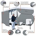 Classic Accessories Over Drive PolyPRO3 Deluxe Travel Trailer/Toy Hauler Cover, Fits 24'-27' RVs, Camper RV Cover… - Image 2