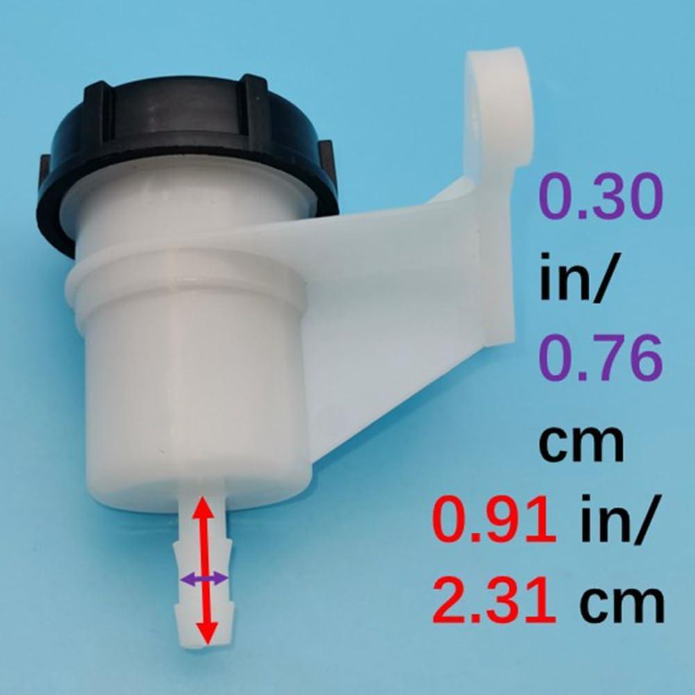 Clutch Hydraulic Fluid Reservoir Cap Diaphragm for Ford F2TZ-7K505-A F2TZ7K505A F-150 1993-2004 F-250 1993-1997 F-350 Aerostar Bronco Explorer E-150 E-250 E-350 Econoline Vans Ranger Z1359
