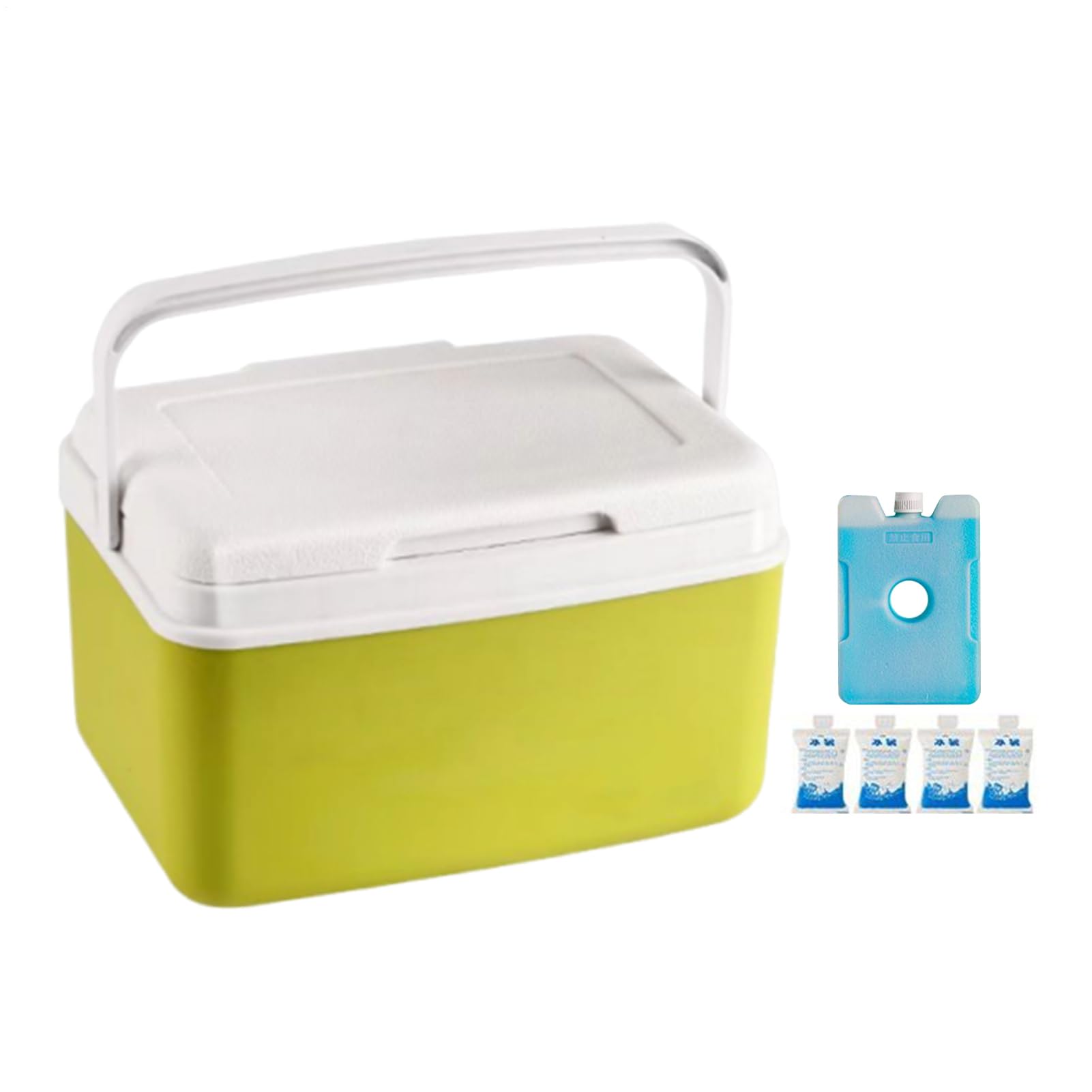 Borsa Termica Portatile Capacità 15L Antigoccia Isolato Portatile | Frigo Personale da Viaggio con Maniglia per Campeggio All'Aperto Barbecue Spiaggia Picnic Pesca Barca Spesa Cibo Bevande
