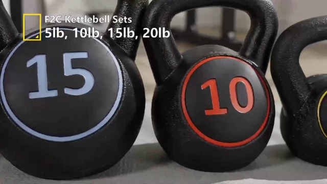 Amazon.com: F2C Kettlebell Sets 4 Piece Strength Training