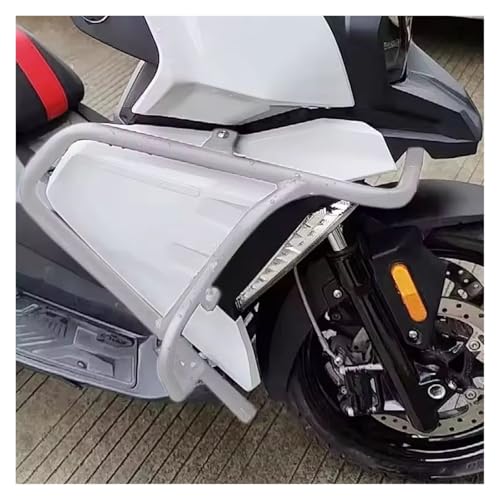 Barre de protection moteur BMW C400X en acier robuste contre les chocs et chutes de moto