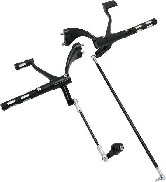 Motorcycle Forward Controls Complete Kit Pegs Levers Linkages For Harley 2004-2013 Sportster XL 883 1200 Forty Eight XL883 XL1200 Black
