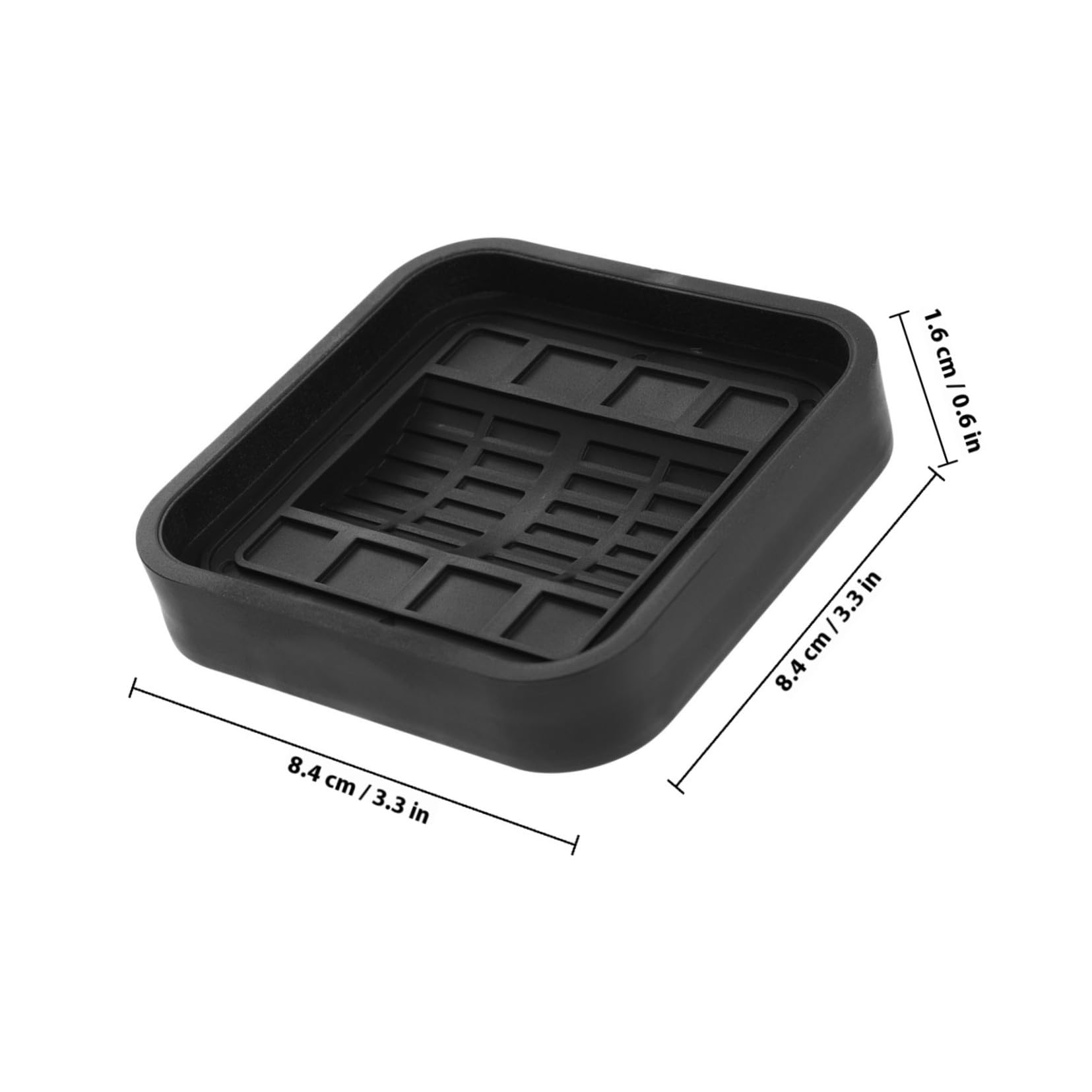 LIFKOME Set 8 Coppe Antiscivolo in Silicone per Ruote Mobili, Fermaruota per Divano Letto Sedia, Protezione Pavimenti in Legno Duro, Facili da Installare e Resistenti
