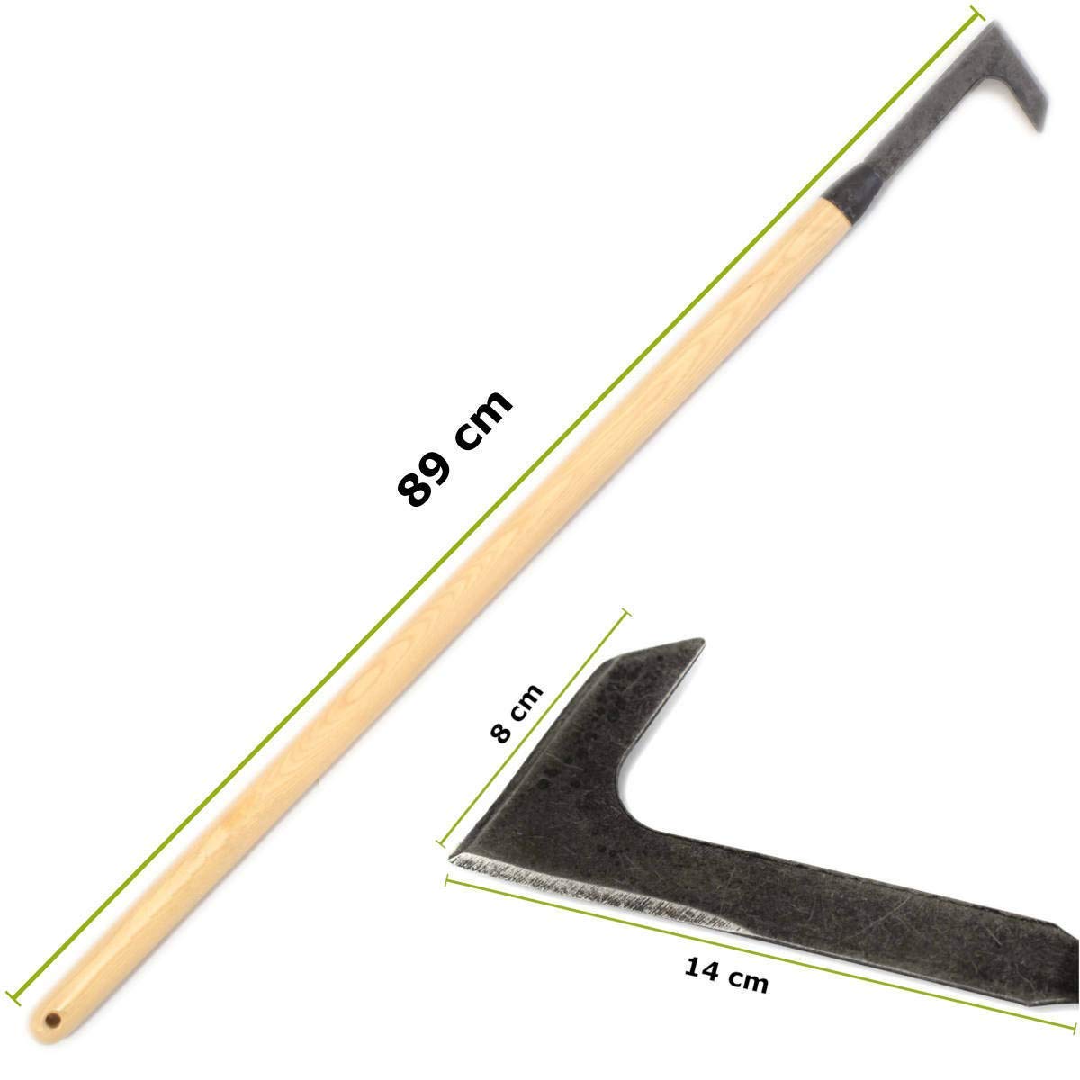 Fugenmesser/Unkrautmesser mit 75cm Stiel - Made in Germany