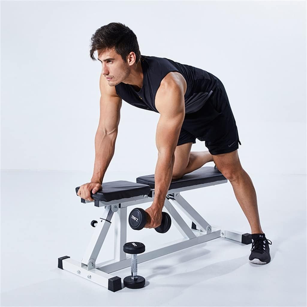Household Multifunctional Adjustable Dumbbell Stool Commercial Bench Fitness Chair Sit Up Bird