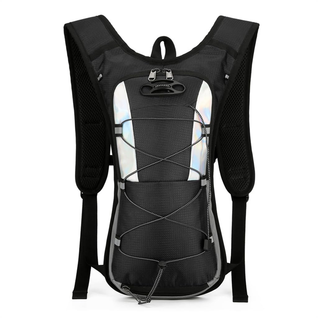 GUSTAVE® Ultra Lightweight Waterproof Hydration Bag for Bikers - Slim Trail Running & Riding Backpack with Reflective Straps for Hiking, Marathon, and Outdoor Adventures(No Water Pack) (B0D2ZV2MSS) Amazon Price History, Amazon Price Tracker