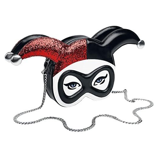 DC Comics Harley Quinn maskerat hot kors kroppsväska