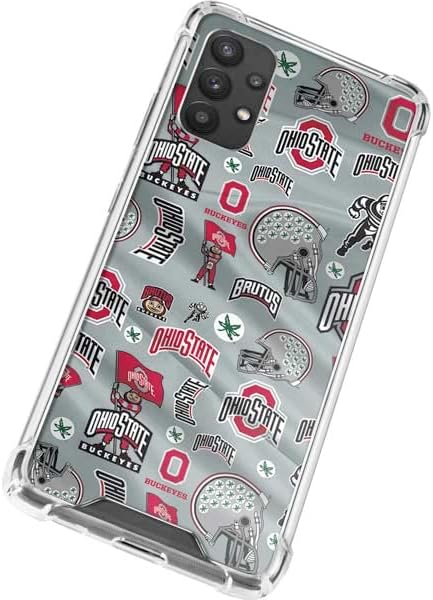 Miniatura 2 de Skinit Funda transparente compatible con Samsung Galaxy A32 5G - Diseño de patrón oficial del estado de Ohio