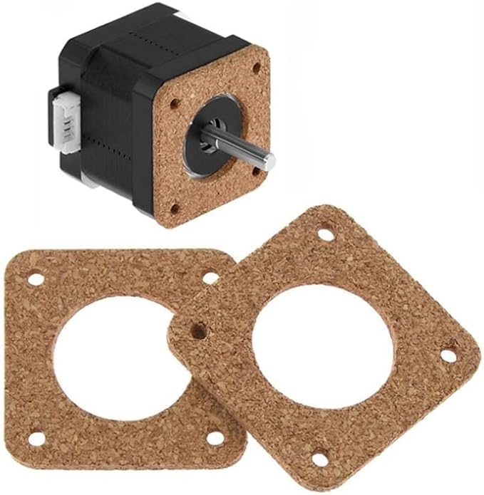 5Pcs Nema 17 Stepper Damper Nema17 Stepper Motor Damper Cork Gasket