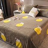 【Colcha multiusos】: se puede utilizar para decorar su cama, sofá, sillón o silla; es apto para cuatro temporadas. En verano, puedes usarlo como manta para descansar, y en invierno, puedes usarlo como sábana suplementaria debajo de la colcha. ; El conjunto es liviano y pequeño, que se puede llevar fácilmente con usted sin importar en casa o cuando viaje
