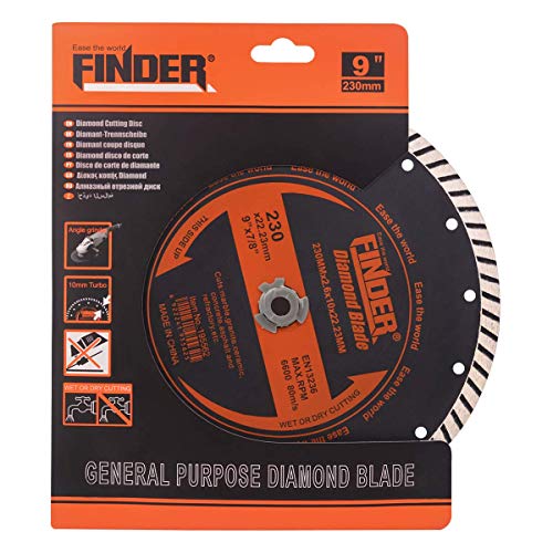 Lame diamant segmentée Finder 180420HTDB02 pour brique et béton - 7