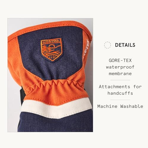 Hestra Gore-Tex Atlas Junior Mitt for Boys & Girls I Insulated Waterproof Mittens for Winter Sports & Cold Weather4