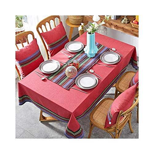 Tovaglie Tovaglia Rettangolare �s�Z���� ���W�X�^���e all'olio Lavabile Tessuto Misto Moderno Semplici Tavoli da pranzo Panno Ottimo per fe