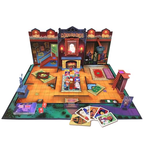 13 Dead End Drive juego de mesa de misterio para 2 a 4 jugadores miniatura 4
