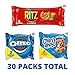 Nabisco Cookies & Cracker Variety Pack, OREO, RITZ & CHIPS AHOY!, 30 Snack Packs