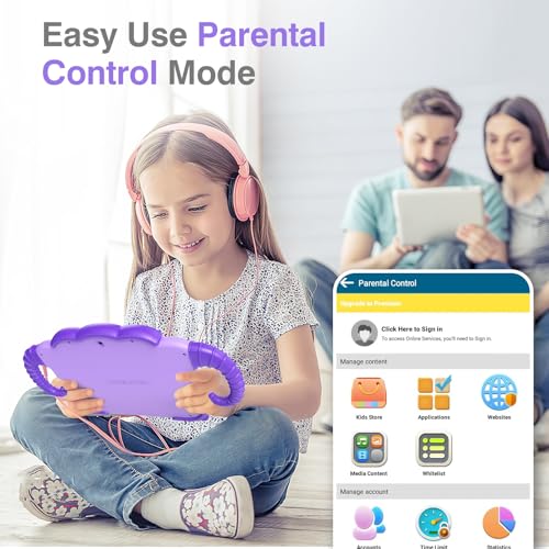 TOPELOTEK Kids Tablet 7IN Tablets for Kids ZID7012 の商品画像 4