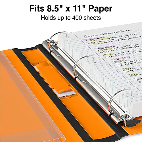 Staples 651861 1.5-Inch 3-Ring Better Binder Orange (13467) #TOP3