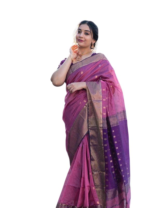 orbexa Banarasi Soft Silk Saree with Traditional Weaving | Elegant Festive & Wedding Saree with Matching Blouse Piece (5.5m Saree + 0.8m Blouse)-picture-36