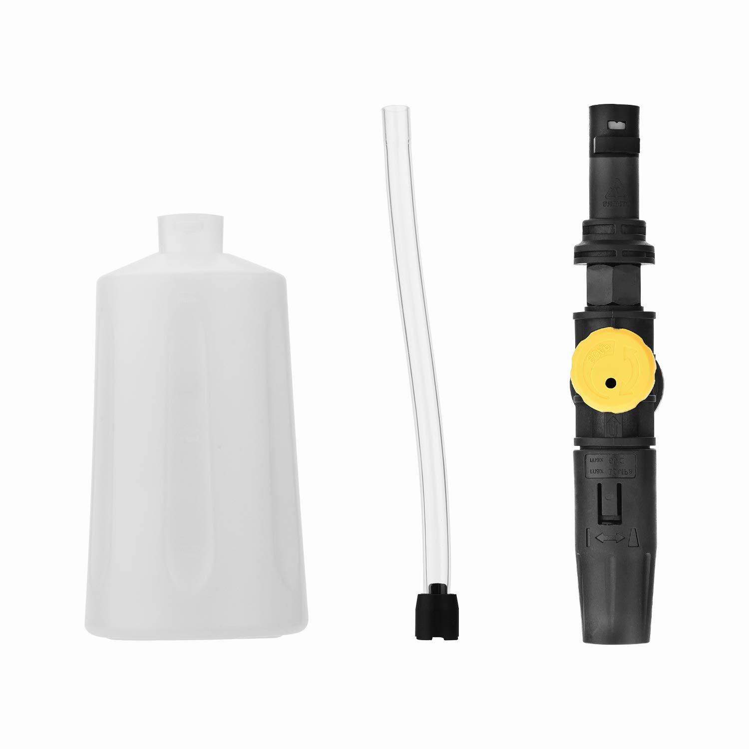 700ml Cannone Schiuma compatibile con Karcher K2 K3 K4 K5 K6 K7, Ugello Regolabile, Lancetta Schiuma Neve per Lavaggio Auto