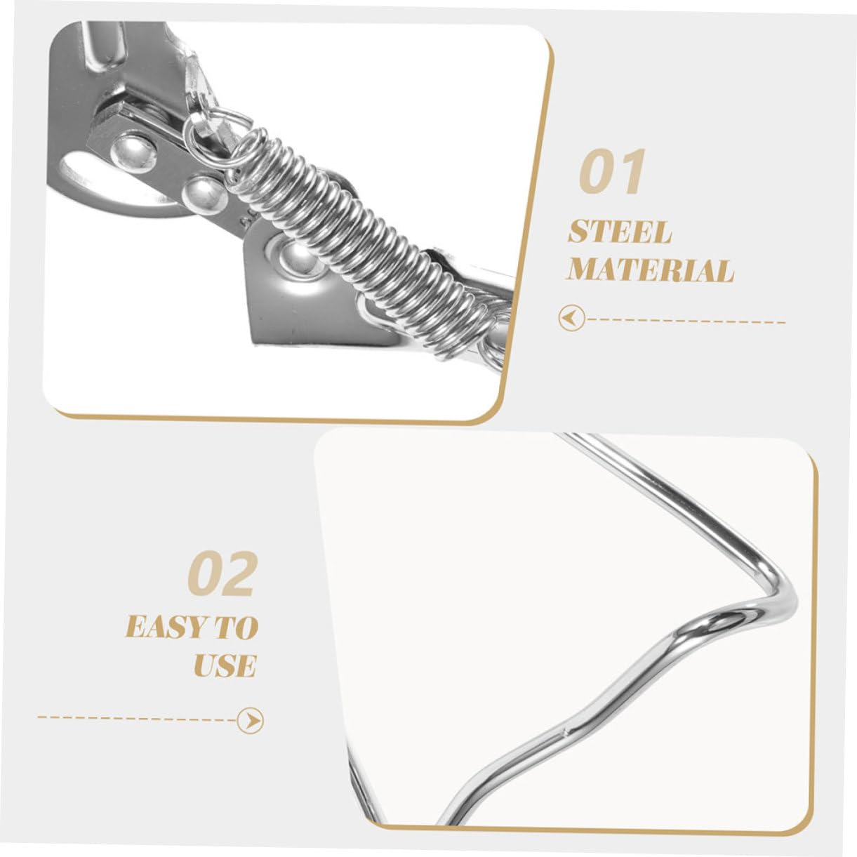 BESTonZON Cavalletto per Bici Cavalletto Laterale Sostitutivo per Bicicletta Adulto Mountain Bike Strada Accessorio Installazione Semplice Stabile Affidabile