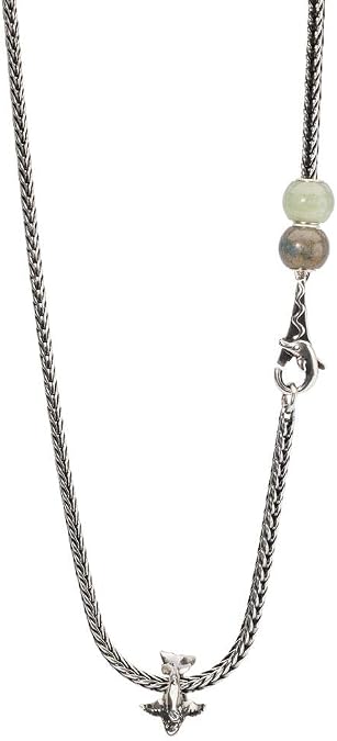 TROLLBEADS Dolphins Clasp - Sterling Silver Oceanic Design | Authentic Brand Clasp | Silver 925 | Essence of Life Collection | Designed by Allan Bayer