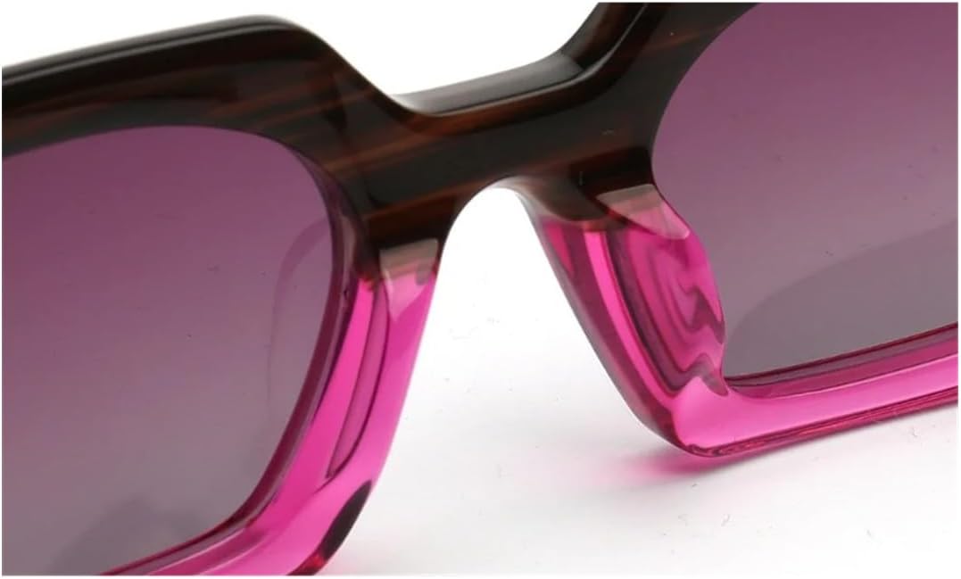 Polarized Trendy Acetate Polygon sunglasses Driving Vintage Uv400 image 3