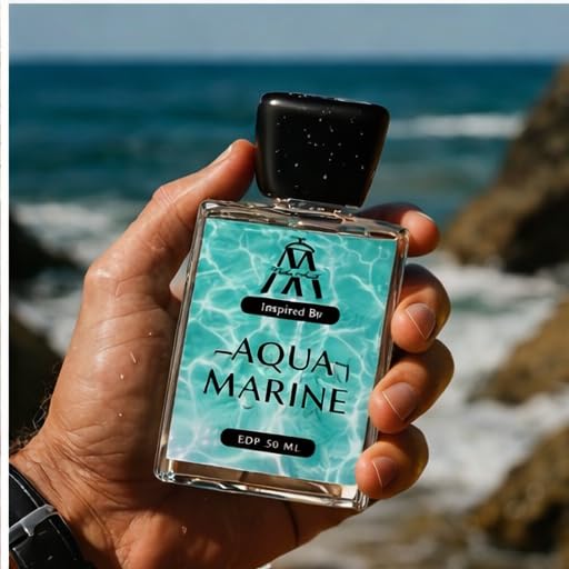 Image of Mother Heart Inspired by Aqua Marine Eau De Parfum for Men, Woody Aromatic Fragrance, 50ML