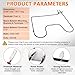 EAGLEGGO Oven Heating Element Suitable for Maytag 74004107, 7406P428-60